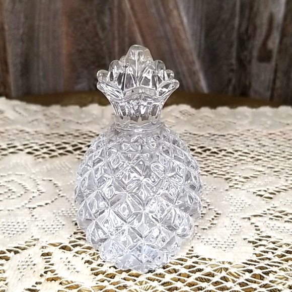 Vintage Lead Cut Crystal Pineapple